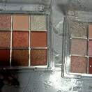 reviewร้านแนะนำพาเลทอายแชโดว์ 9 สี เนื้อดินน้ำมัน เนื้อใยไหม ประกายชิมเมอร์ Eye shadow 9 color comment 1