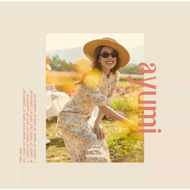 lookbook ayumi dress spring field