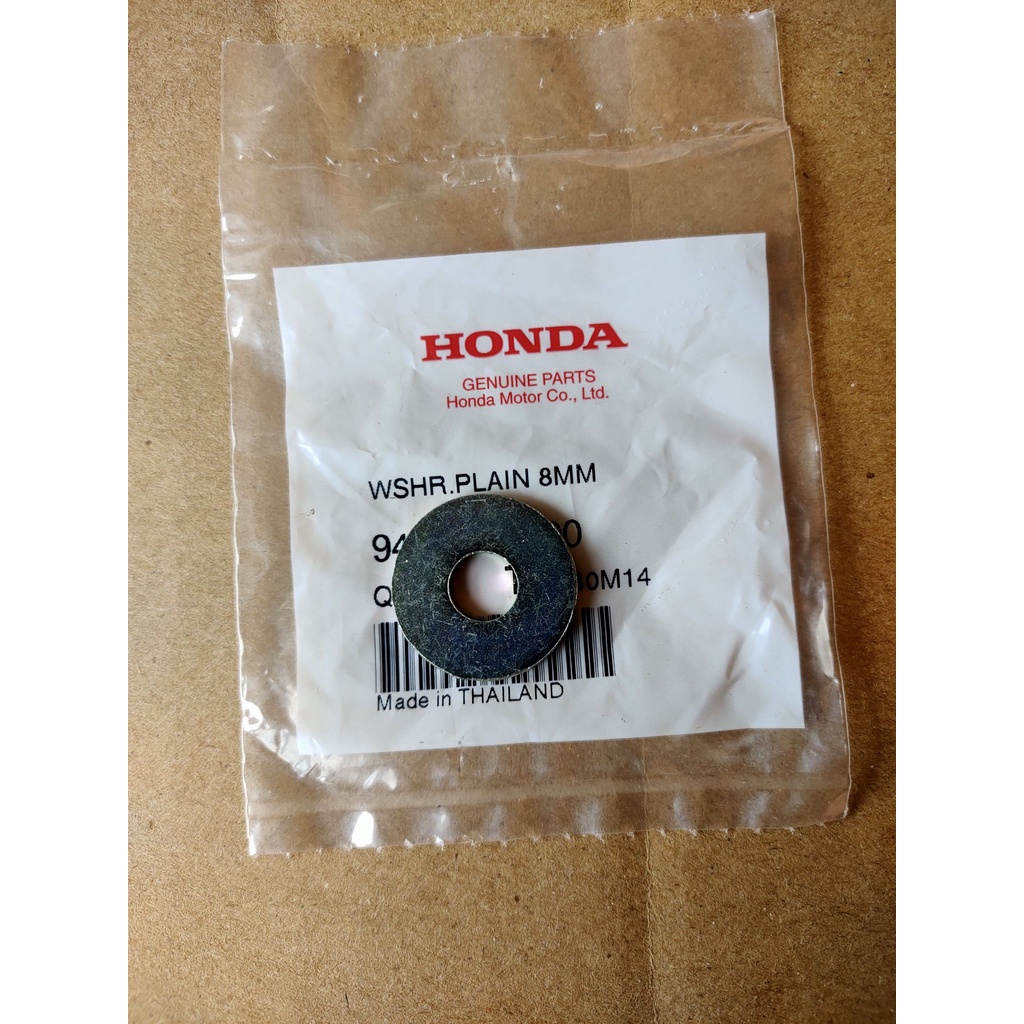 แหวนรอง8มม.แท้(94103-08000)รองน็อตเบอร์12ทั้วไป,เช่นจานเบรค,ปลายท่อ,และชิ้นส่วนอื่นๆ,1ชิ้น