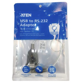 ATEN สาย USB to Serial สาย USB to RS232 รุ่น UC-232A