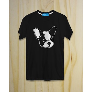 เสื้อยืด French Bulldog สีดำ แบรนด์ VERz