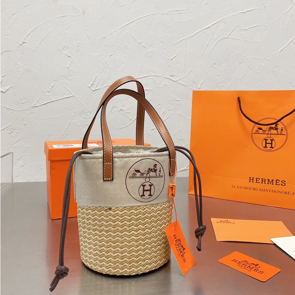 Hermes Bucket bag For Women's Handbag Tote Bag Handbags Beach Bag