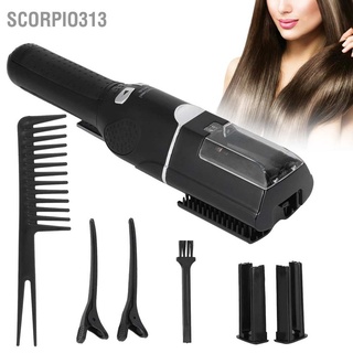 Scorpio313 เครื่องตัดแต่งทรงผมไฟฟ้า แบบอัตโนมัติ 110‐240V (สีดํา)