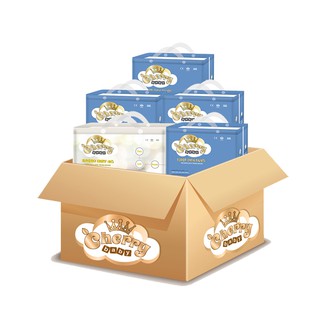โปรโมชั่น : Cherry Baby รุ่น Small แบบเทป - แบบกางเกง ยกลัง 3 ห่อใหญ่
