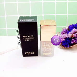 Espoir Pro Tailor Foundation SPF25 PA++ 10ml. รองพื้น ปกปิดบางเบา ติดทนนาน