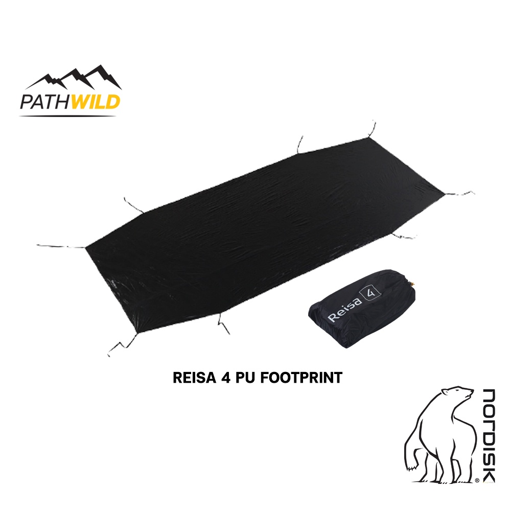 แผ่นปูพื้นสำหรับเต็นท์ NORDISK REISA 4 PU FOOTPRINT