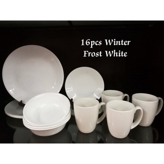 Corelle 16 ชิ้น Frost white