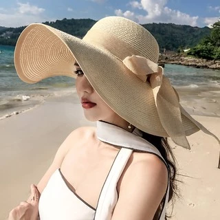 หมวกสาน หมวกปีกกว้าง แฟชั่นฤดูร้อน