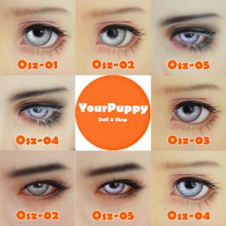 พร้อมส่ง ตาอะคริลิคBJD รุ่นOsz 10 12 14 14mini 16 18 mm Yourpuppy