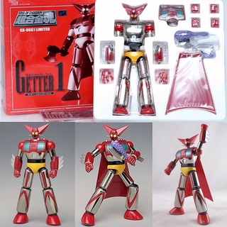 *Limited P-bandai* หุ่นเหล็ก Soul Of Chogokin SOC GX-06G1 LIMITED Getter 1 (Metallic Ver.) (แกะเช็ค)