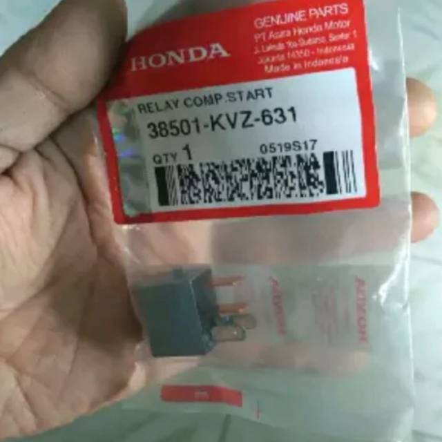 38501KVZ631 รีเลย์สตาร์ท Honda Beat Vario Scoopy spacy ADV pcx 38501kvz631