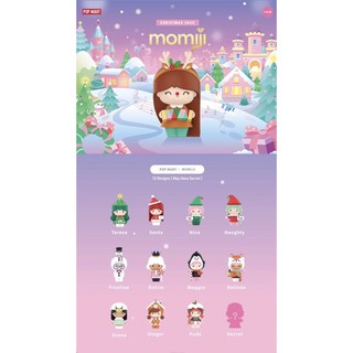 ❣️พร้อมส่ง...แบบสุ่ม❣️Pop Mart Momiji - Christmas Edition 🎄