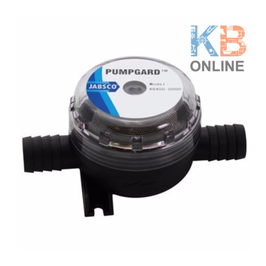 JABSCO กรองน้ำจืด 1/2" 46400-0002 Inlet Strainer - Hose  Fresh Water Pump Inlet Strainer - Hose