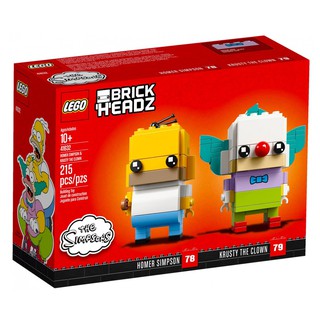 41632 : LEGO BrickHeadz The Simpsons  Homer Simpson &amp; Krusty the Clown