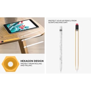 Ahastyle Pencil Style Case Silicone Skin Cover for Apple Pencil Gen 1 Gen2 Gen3（USB-C）