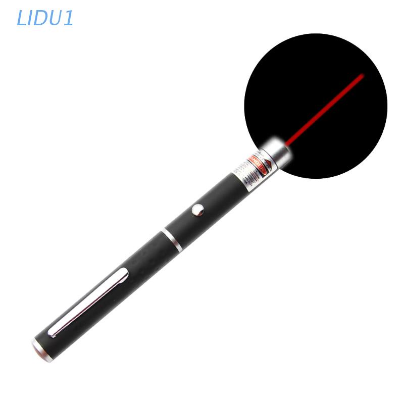 Lidu1 ปากกาชี้แสงเลเซอร์สีแดงสีม่วงสีเขียวมองเห็นได้ 5Mw 650Nm