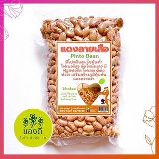 ถั่วแดงลายเสือ Pinto bean 500g