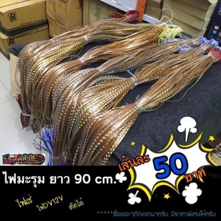 🔥ลดเพิ่ม 25 บาทใส่โค้ด WEE745PG🔥 ไฟมะรุม ยาว 90 cm. ไฟ 12V