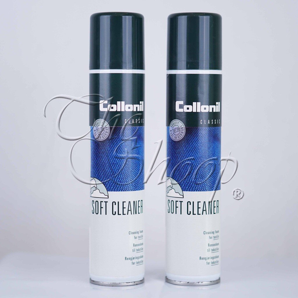 Collonil Soft Cleaner 200 ml. โฟมทำความสะอาดผ้า หนังกลับ หนังขนสั้น ...