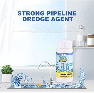 wild tornado Sink&amp;drain cleaner ผงละลายแก้ท่อตัน ผงล้างท่อตัน ผงแก้ท่อตัน ล้างไขมันในท่อ