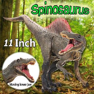 โมเดลฟิกเกอร์ Jurassic Dinosaurus Spinosaurus ขนาดใหญ่ 12 นิ้ว ของเล่นสําหรับเด็ก