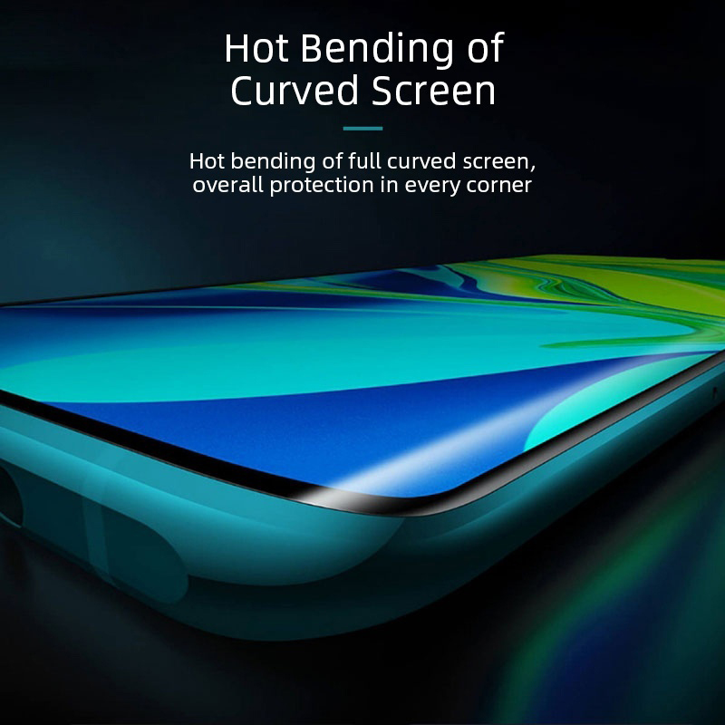 2 in 1 Tempered Glass On For Xiaomi Mi Note 10 Lite Camera Lens glass ...