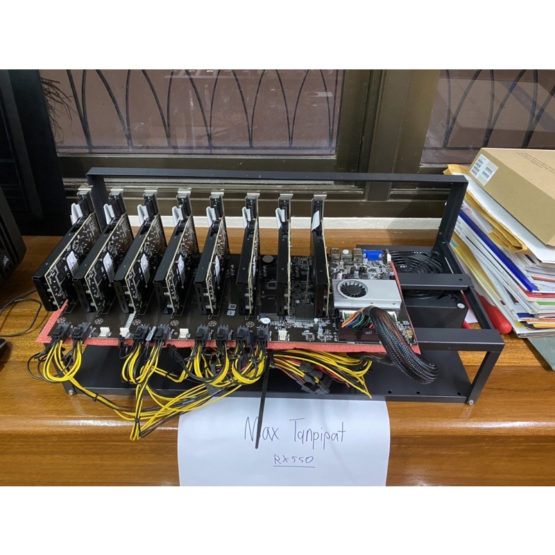 ขายริก 1 ชุด การ์ดจอ rx550 4g มือสอง