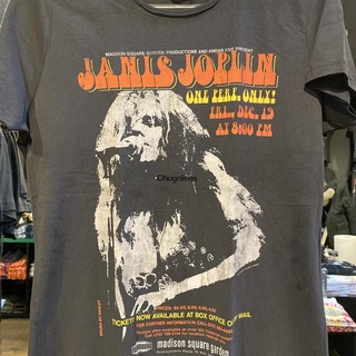 เสื้อยืด Janis Joplin Madison Square Garden สําหรับผู้ชาย