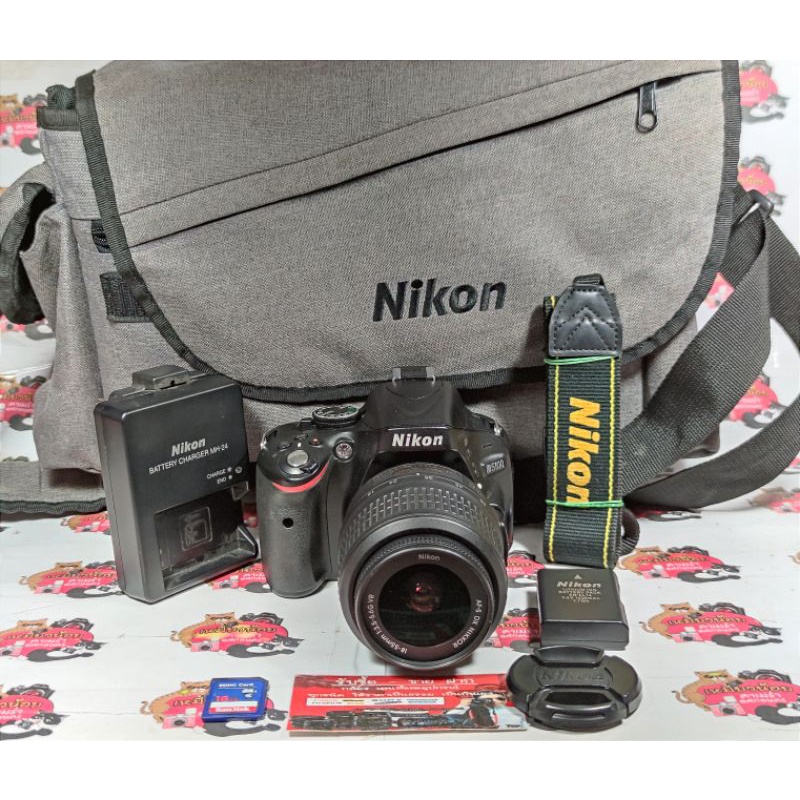 Nikon D5100+18-55G VR กล้องมือสอง เลนส์มือสอง