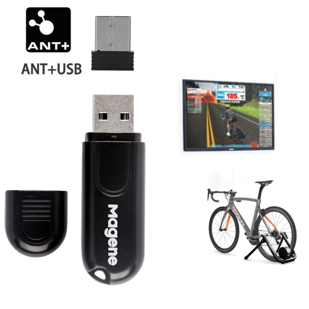 MAGENE CYPLUS USB ANT+ Stick Adapter for Garmin Forerunner for Zwif for Wahoo