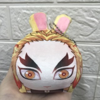 **พร้อมส่ง** หมอน kimetsu no yaiba ดาบพิฆาตอสูร เก็บปลายทางได้  หมอนอุ่นมือ ตุ๊กตา หมอนนุ่ม ลายเคียวจูโร่ เสาหลักเพลิง