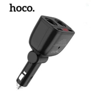 Hoco Z28 ที่ชาร์จในรถ 3.1A ที่ชาร์จเสียบที่จุดบุหรี่ Power Ocean In-Car Charger With Digital Display Dual USB