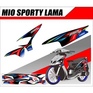 สติกเกอร์ติดตกแต่งรถยนต์ YAMAHA MIO SPORTY Old PART 1