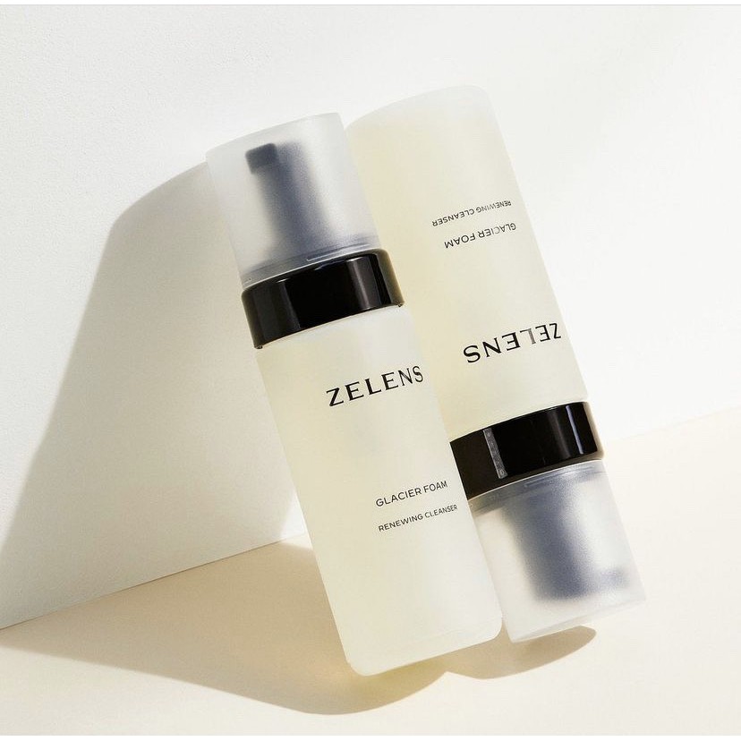 [พร้อมส่ง] Zelens Glacier Foam Renewing Cleanser 150ml