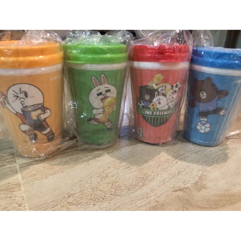 แก้ว line friends 7-11
