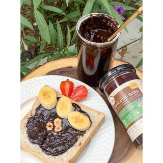 ช็อกโกแลตฮาเซลนัท สเปรด (น้ำตาลลดลง 70%) Chocolate hazelnuts spread สูตรคลีน แคลอรี่ต่ำ