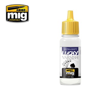 Ammo By MIG - AMIG2054 ULTRA-MATT LUCKY VARNISH (17 mL)