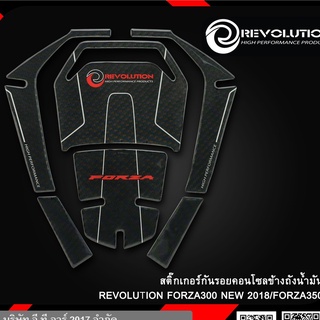 สติ๊กเกอร์กันรอยคอลโซลข้างถังน้ำมัน(ชุดใหญ่) ตรงรุ่น Forza-350 REVOLUTION