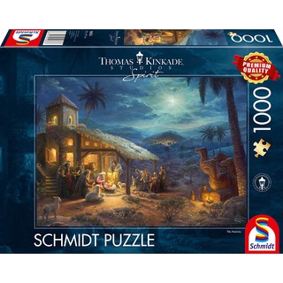 จิ๊กซอว์ Schmidt - The Nativity 1000 piece  (ของแท้  มีสินค้าพร้อมส่ง)