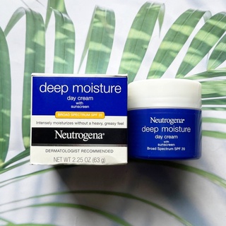 นูโทรจิน่า เดย์ครีม Neutrogen® Deep Day Cream with Sunscreen, Broad Spectrum SPF 20 (63 g)