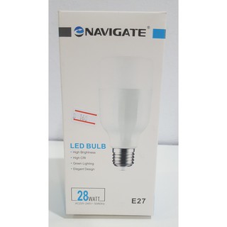 หลอดไฟ LED  Bulb 28w ขั้ว E27 Navigate