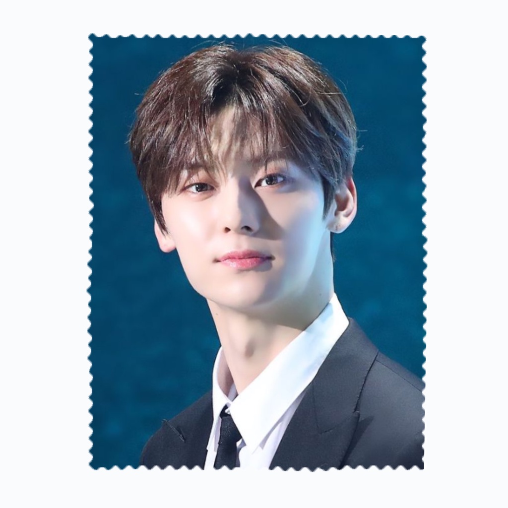 ผ้าเช็ดแว่นตา เช็ดเลนส์ ผ้าไมโครไฟเบอร์ ฮวังมินฮยอน มินฮยอน Hwang Minhyun NU'EST