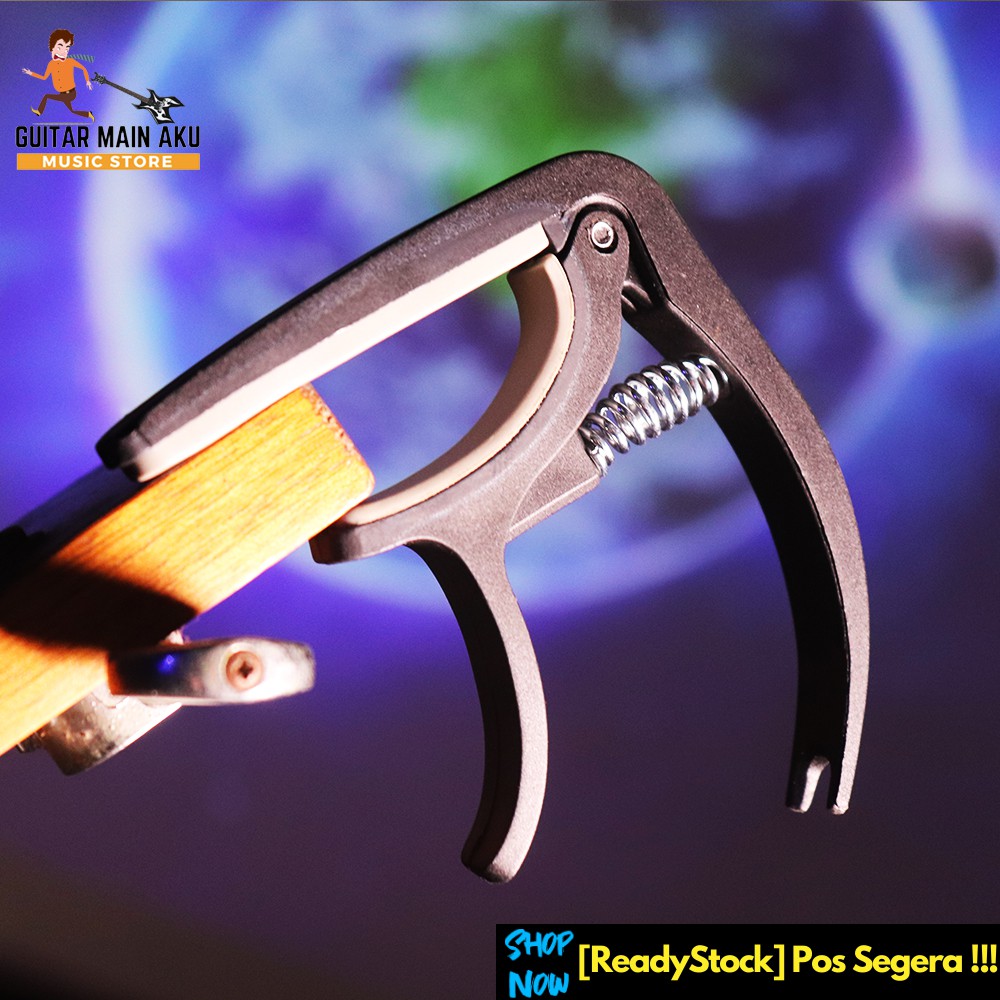 🎼โพสเซเกร่า🎸 Guitar Capo nylon Capo metal silicone Guitar Capo ใช้งานง่าย