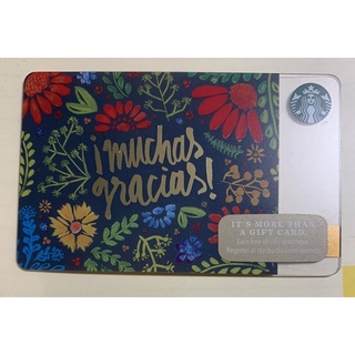 Starbucks USA Gracias card