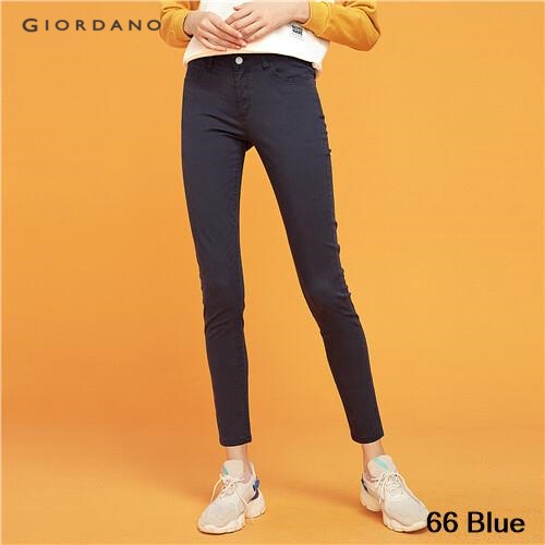 GIORDANO WOMEN Mid rise ankle-length pants 05429330