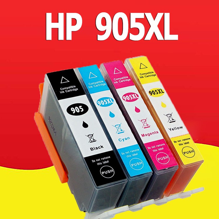HP 905 ตลับหมึก HP905XLตลับหมึกสำหรับ hp Officejet 6950 6960 6961 6963 6964 6965 6971 6974 6975 6966