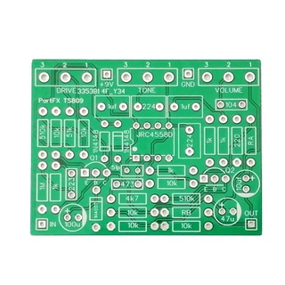 PCB วงจร TS808 TS9 (ไม่ลงอุปกรณ์)