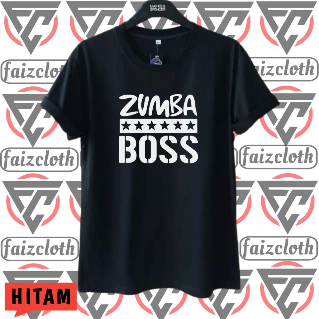 เสื้อยืดกีฬา Zumba Fitness Zumba Boss