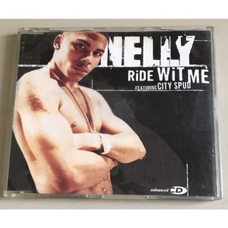 ซีดีซิงเกิ้ล ลิขสิทธิ์ มือ 2 สภาพดี...229 บาท “Nelly” ซิงเกิ้ล “Ride wit Me" แผ่นหายาก Made in EU