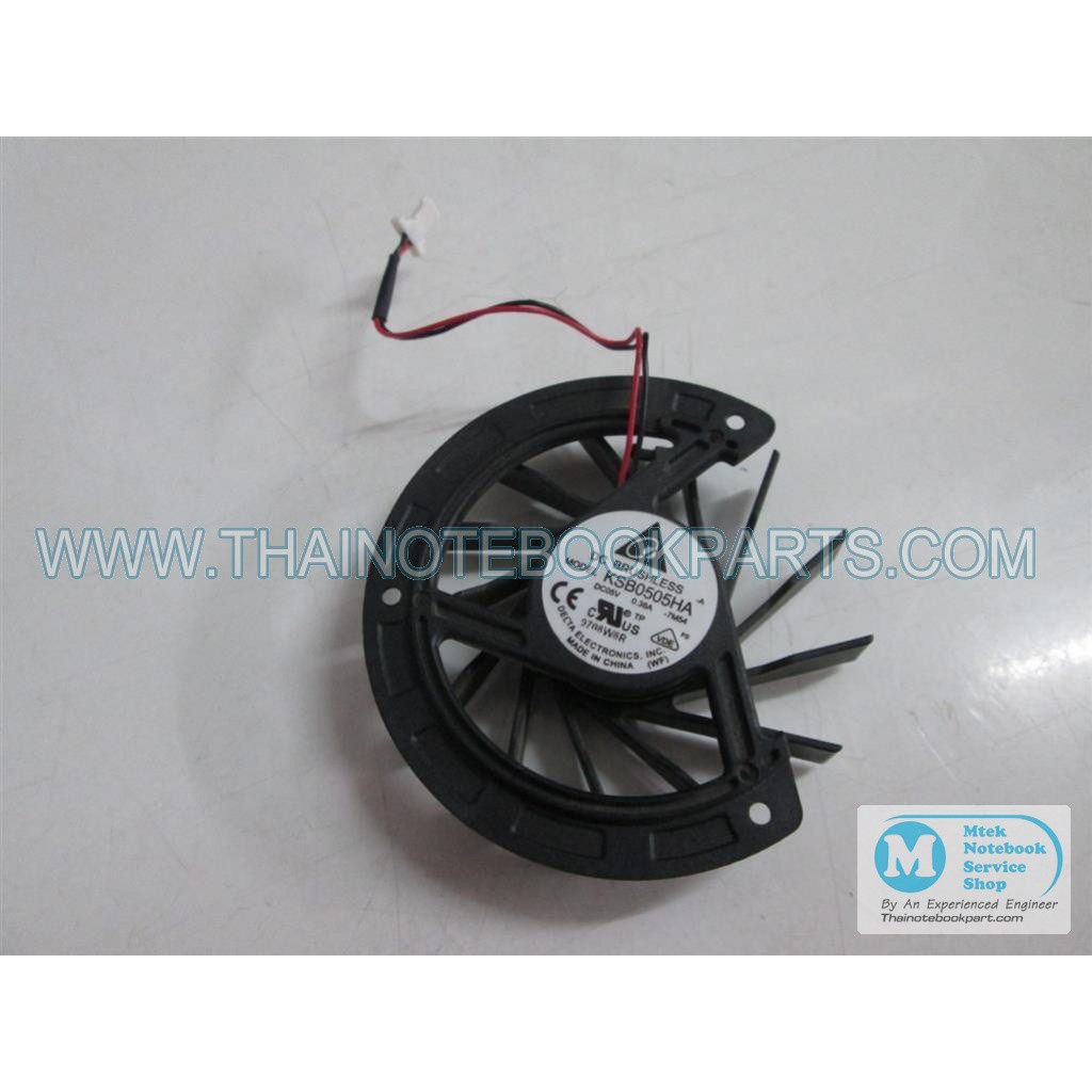 พัดลมระบายความร้อนโน้ตบุ๊ค Compaq Presario CQ40 - KSB0505HA Cooling Fan มือสอง